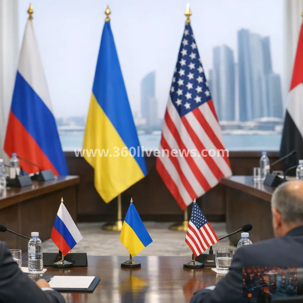 Russia says trilateral talks with Ukraine and the United States are planned for the first half of November in Abu Dhabi