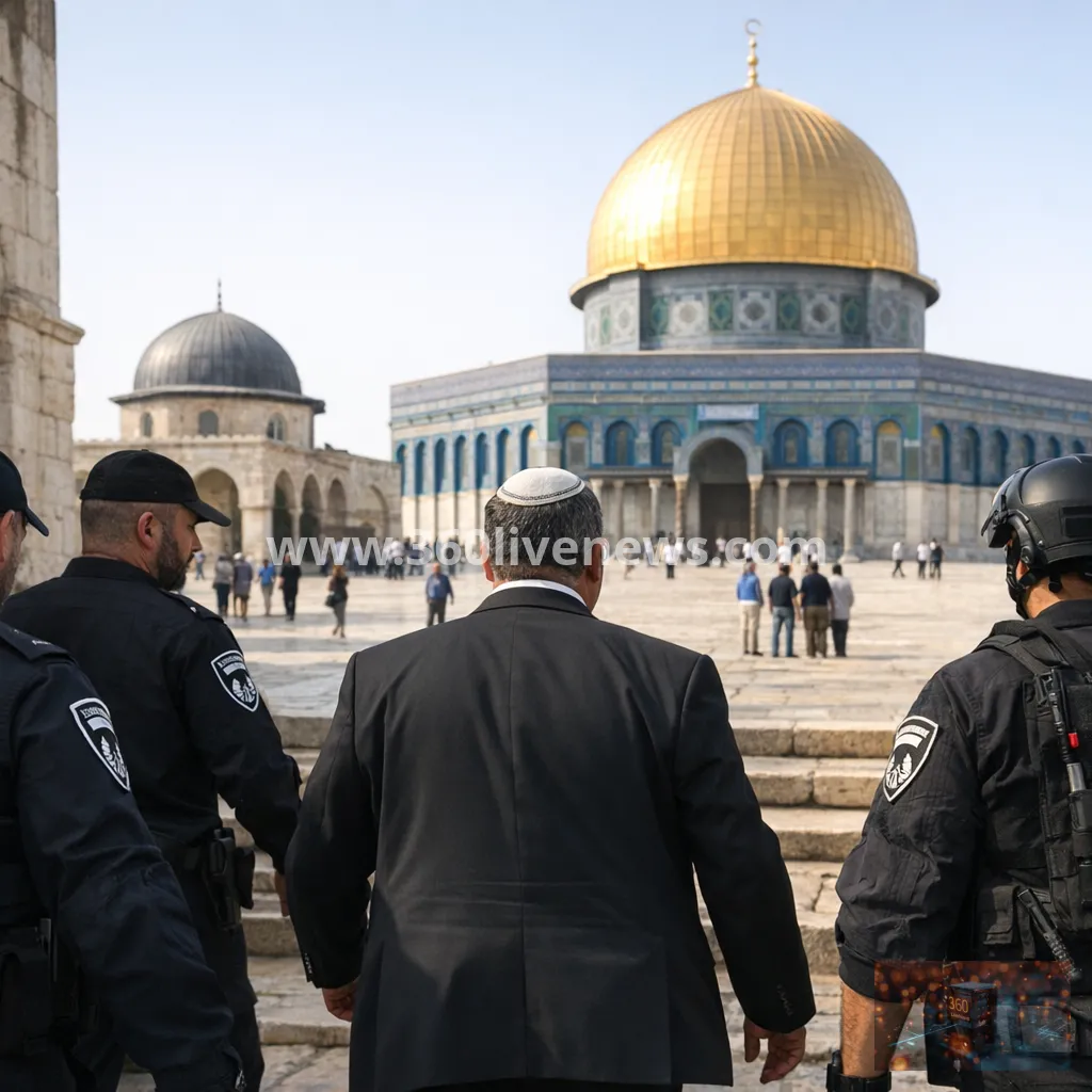 Ben-Gvir enters Al-Aqsa compound in East Jerusalem amid status quo dispute