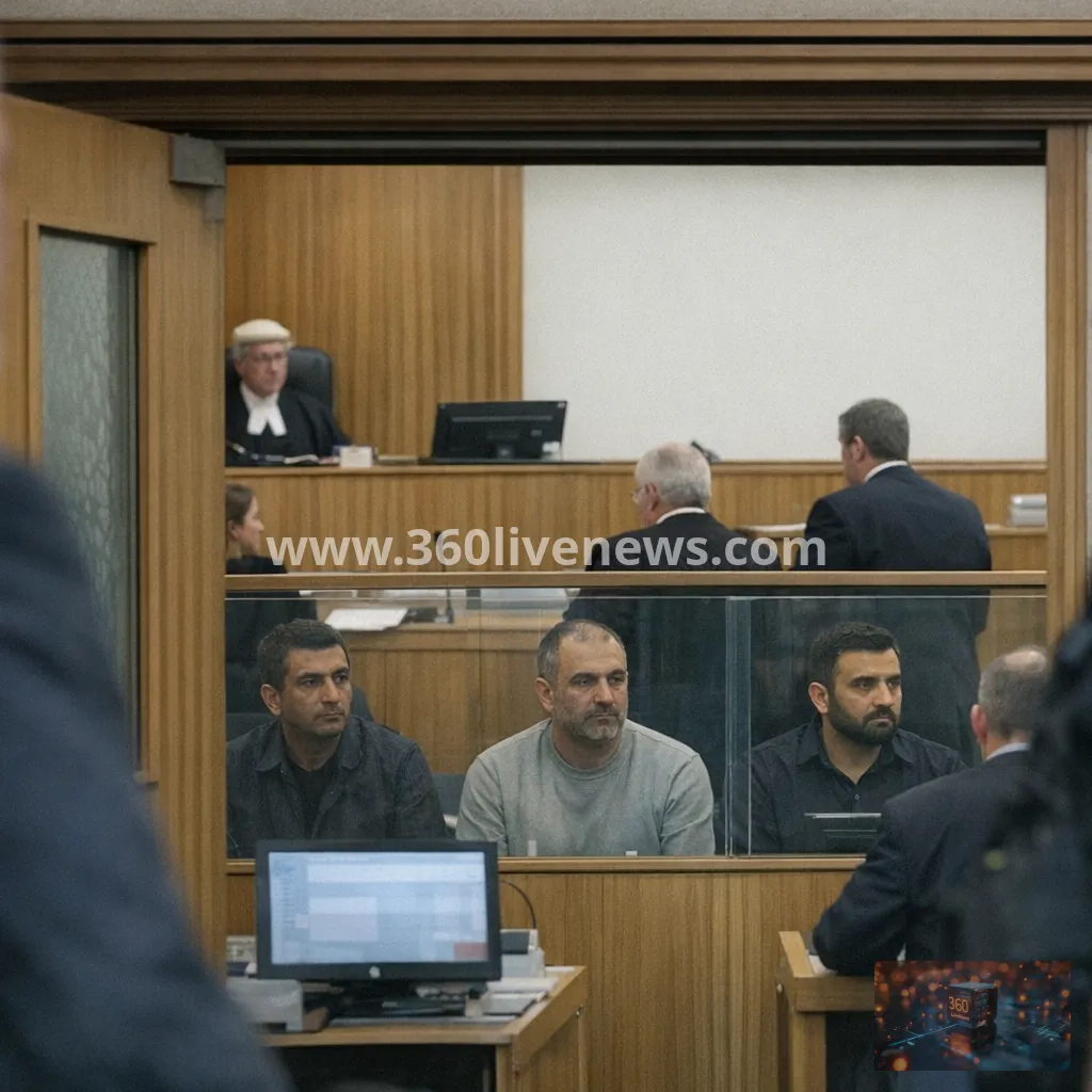 Three Iranian men go on trial in London over alleged spying on journalists
