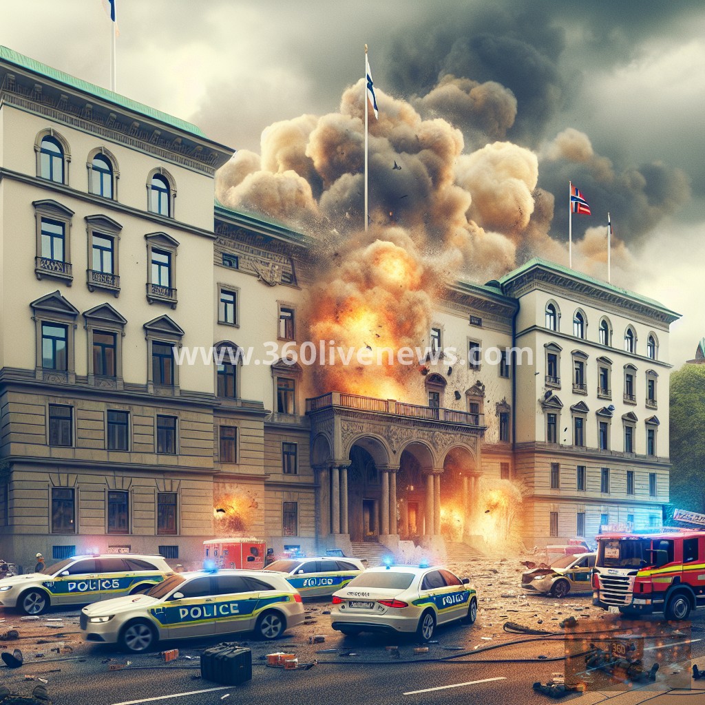 Oslo police investigate explosion outside US Embassy as potential act of terrorism with no reported injuries