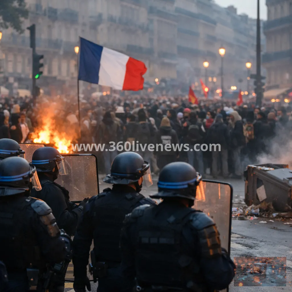 Almost 1,000 arrested as clashes follow another day of mass protests across France