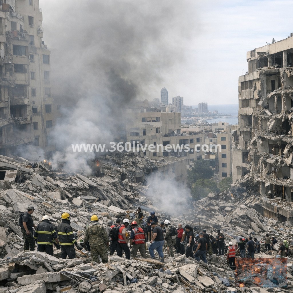 Israel's airstrikes on residential areas of Beirut raise concerns over civilian casualties and regional geopolitical implications