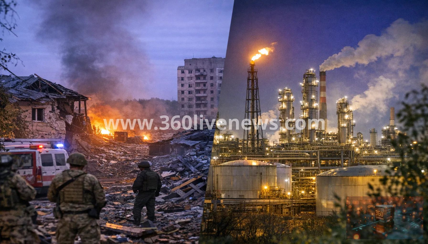 Russian attacks kill three in Ukraine as Kyiv strikes refinery in Ufa