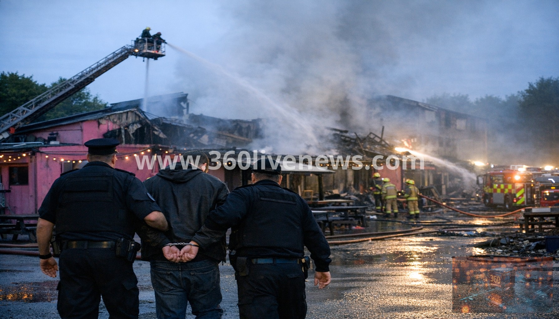 Arson fire destroys Milton Keynes LGBTQ+ nightclub; man arrested