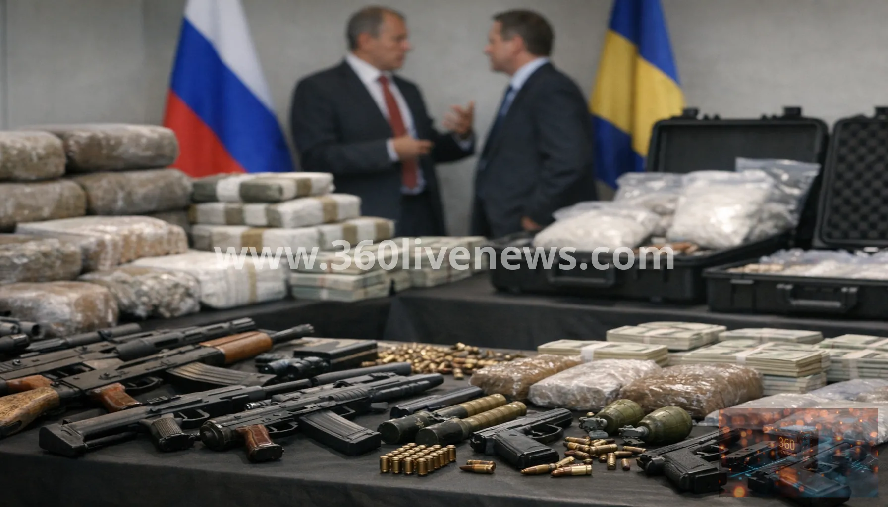 Russia alleges Western false-flag plot over arms claim tied to Latin American cartels