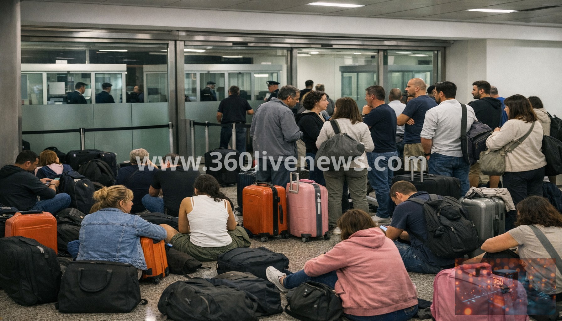 About 100 Easyjet passengers stranded in Milan due to border control delays