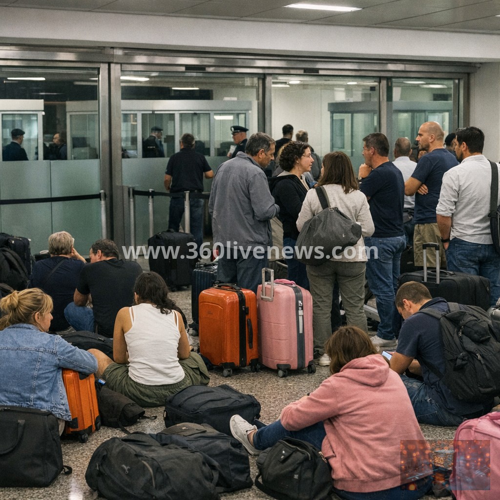 About 100 Easyjet passengers stranded in Milan due to border control delays