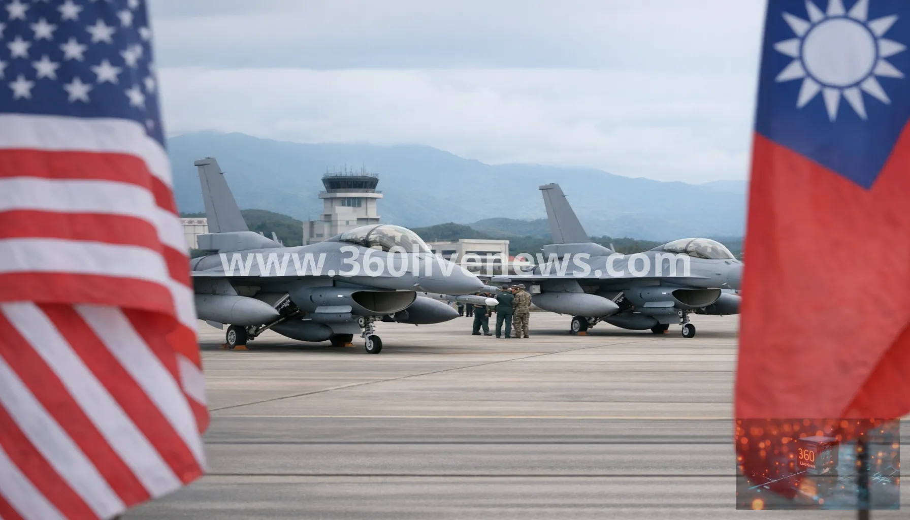 US Delivers Two F-16V Fighter Jets to Taiwan After Months of Delay