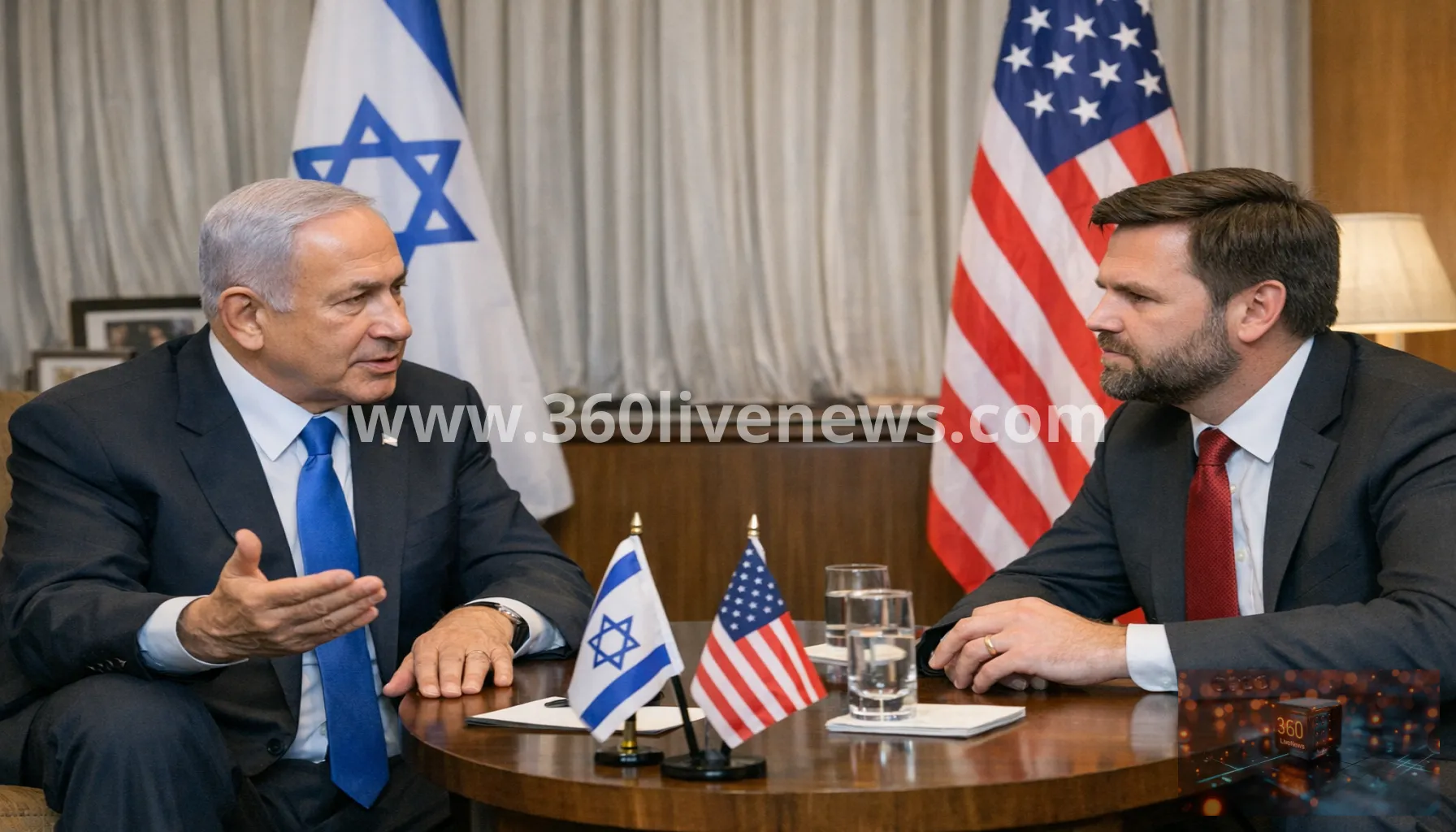 Netanyahu pushes back on Vance over Israel's allies amid US-Israel friction