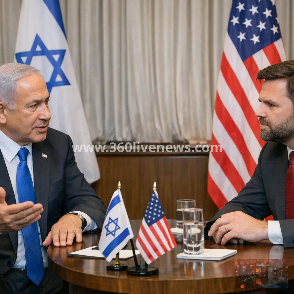 Netanyahu pushes back on Vance over Israel's allies amid US-Israel friction
