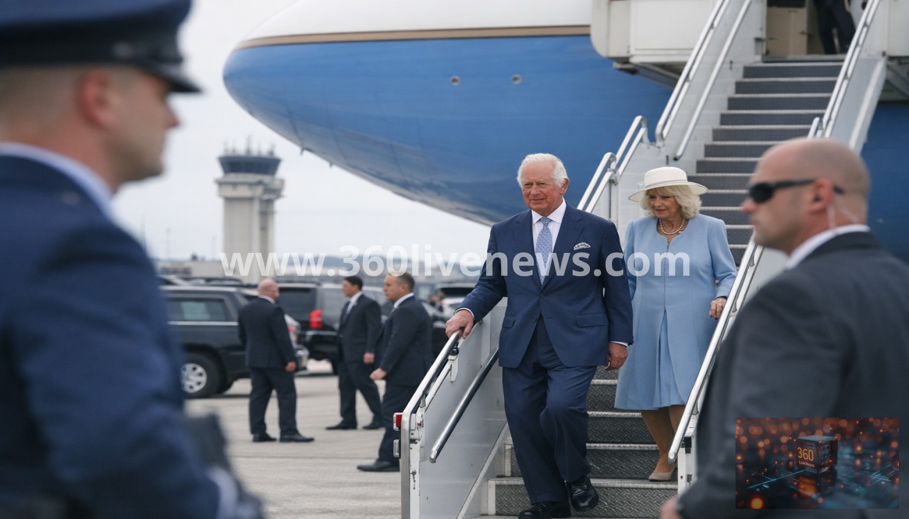 King Charles III welcomed at the White House as four-day state visit begins