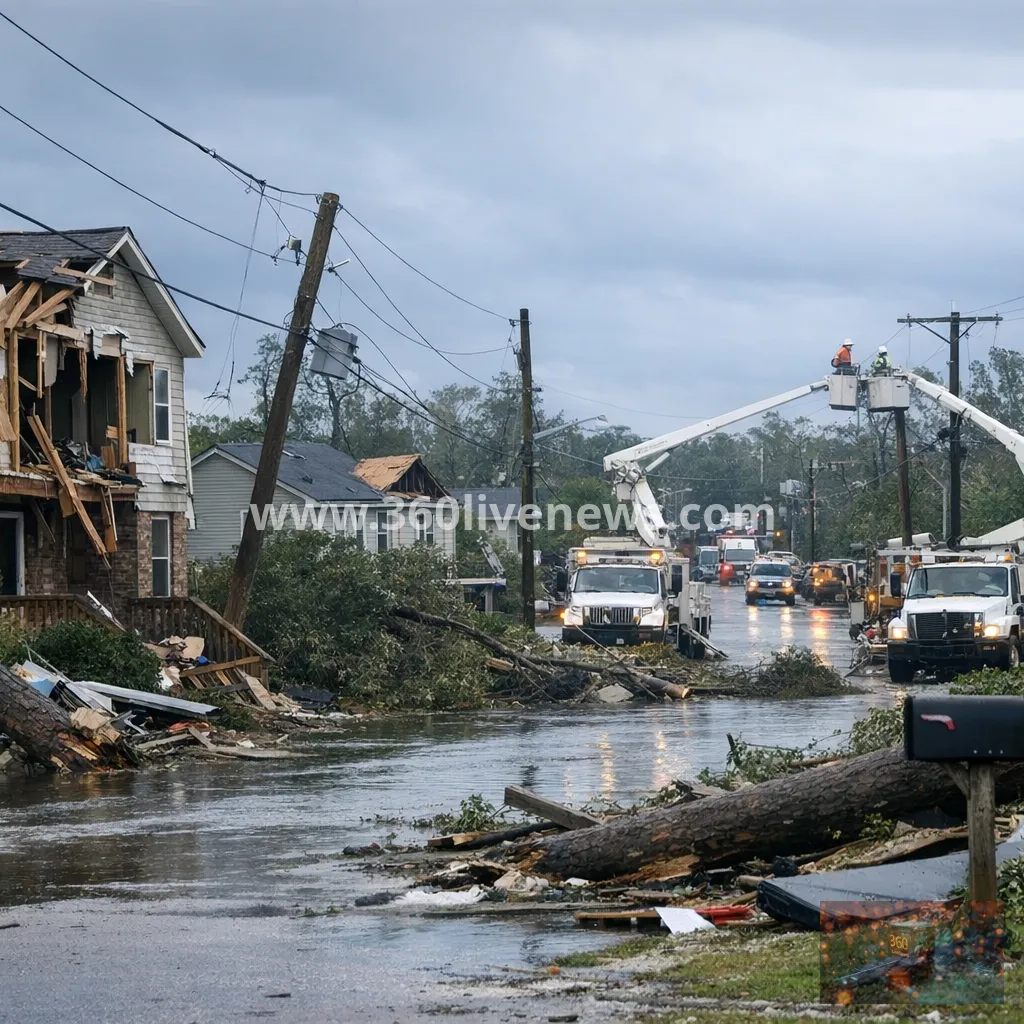 Hurricane Isaias leaves two dead and widespread outages in the US Southeast