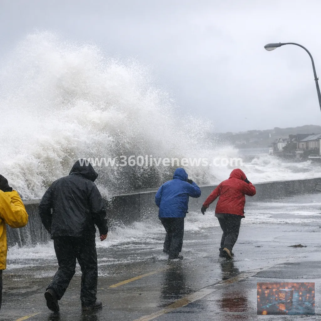 Storm Austen brings rain warnings to Ireland and wind alerts to the UK