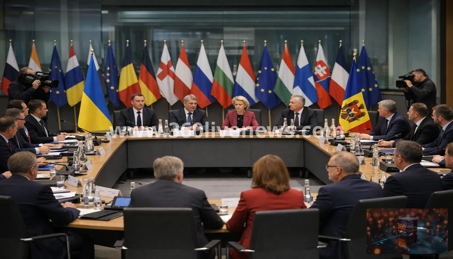 EU to open first accession talks with Ukraine and Moldova after Hungary lifts veto