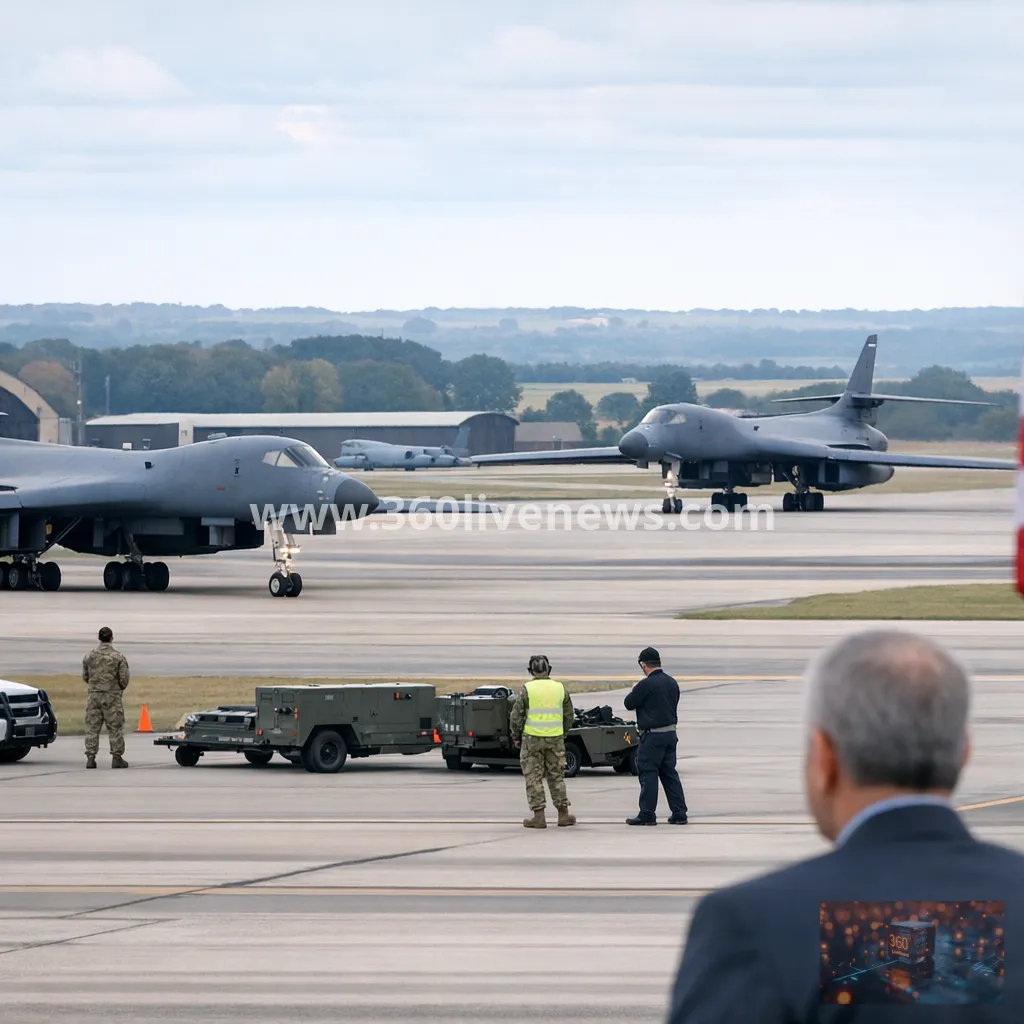US moves B-1 bombers from RAF Fairford after new threats linked to Iran