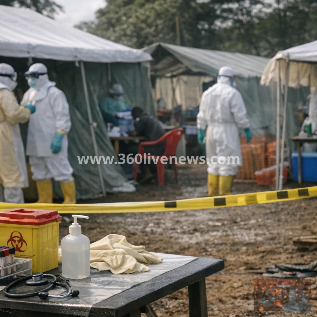 DR Congo Ebola outbreak becomes world's second largest on record