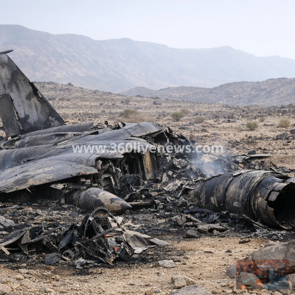 Yemen fighting intensifies as verified footage shows wreckage of Saudi F-15 near Marib