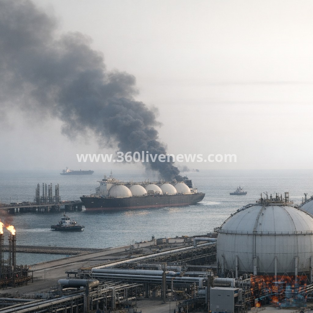 Iranian attacks disrupt Qatar's gas exports and economic plans