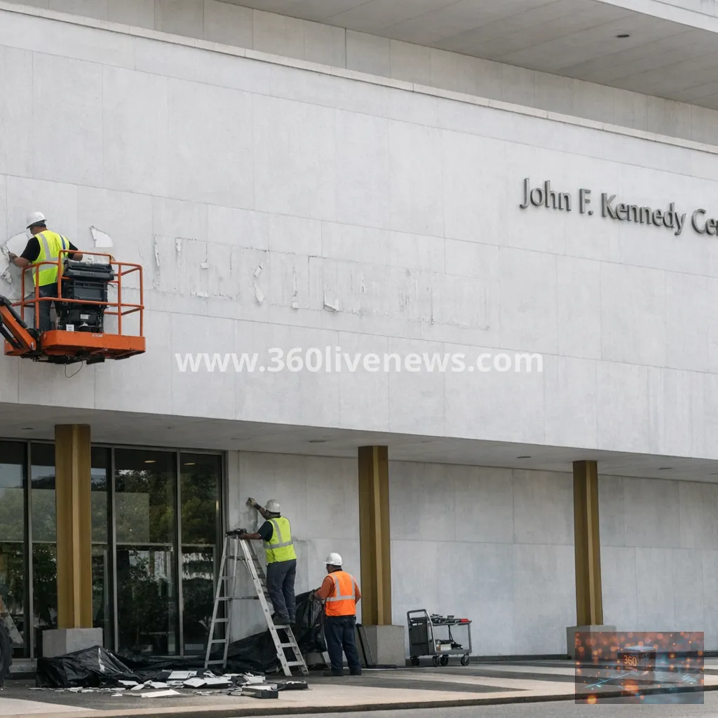 Trump's name removed from Kennedy Center after court ruling