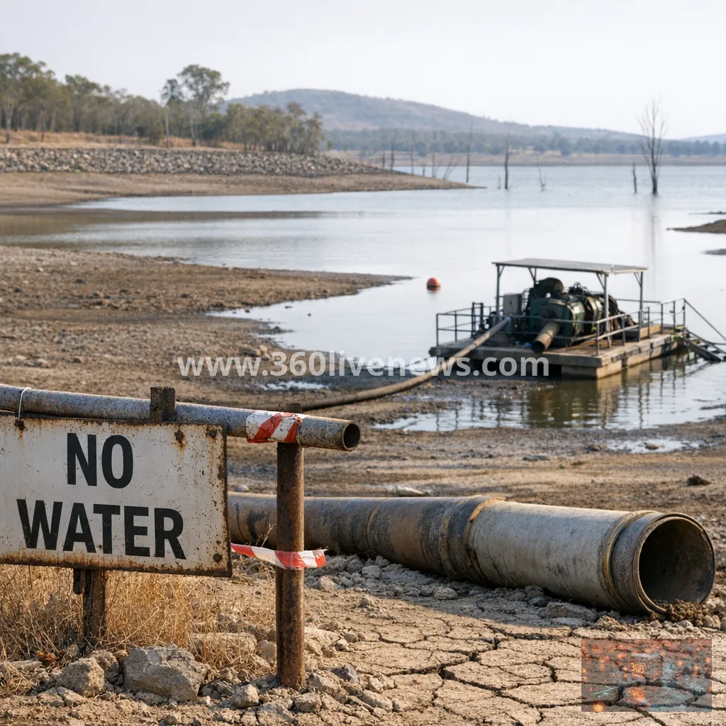 Emergency water restrictions hit Clermont after Theresa Creek Dam pump failure