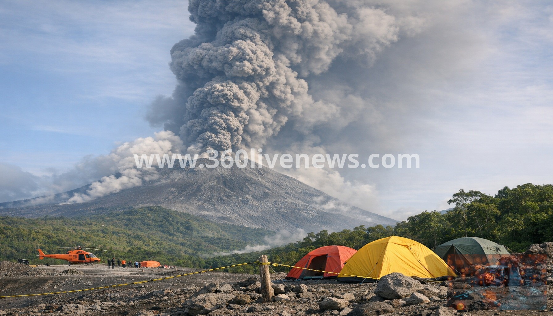 Indonesia's Mount Dukono eruption kills three hikers and leaves others missing