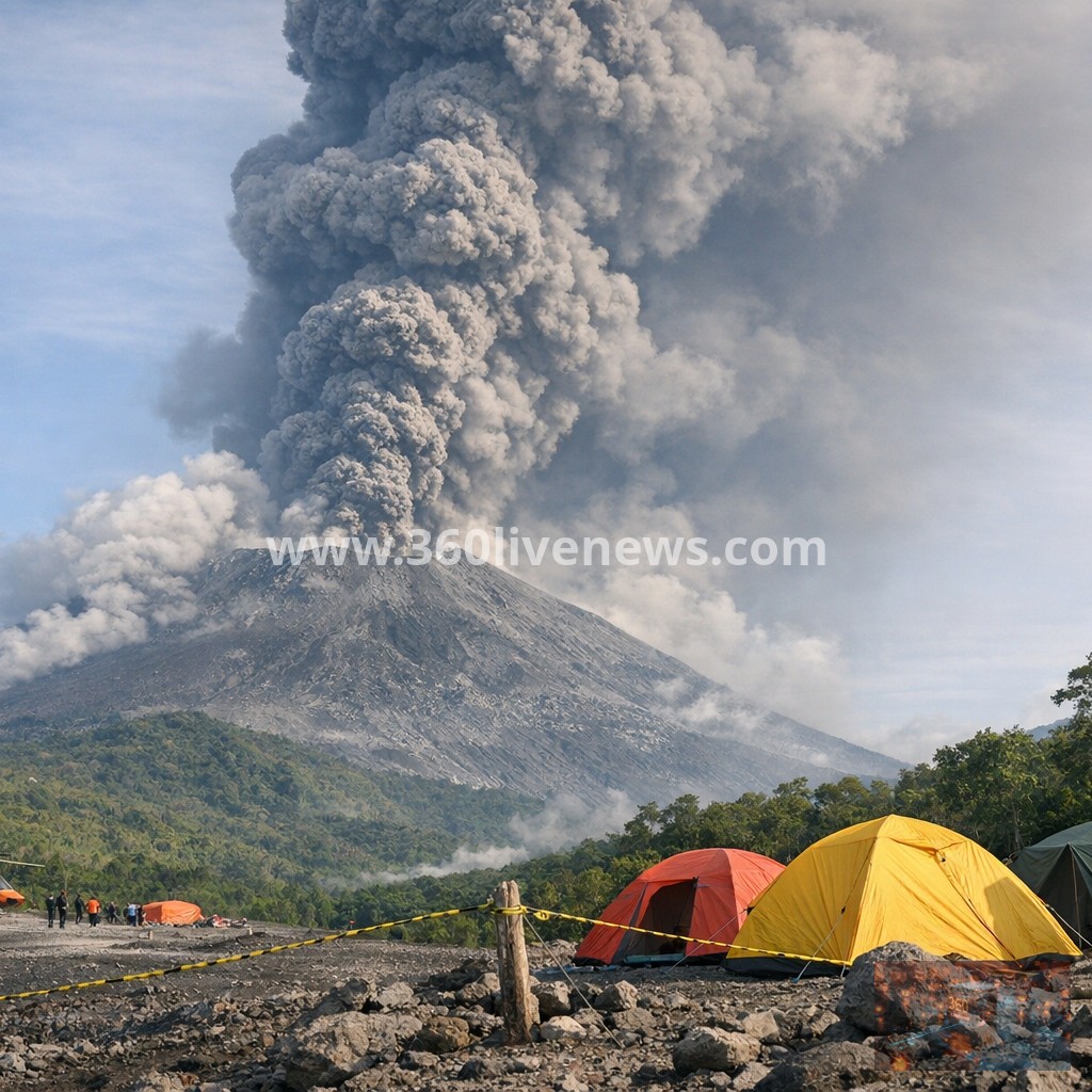 Indonesia's Mount Dukono eruption kills three hikers and leaves others missing