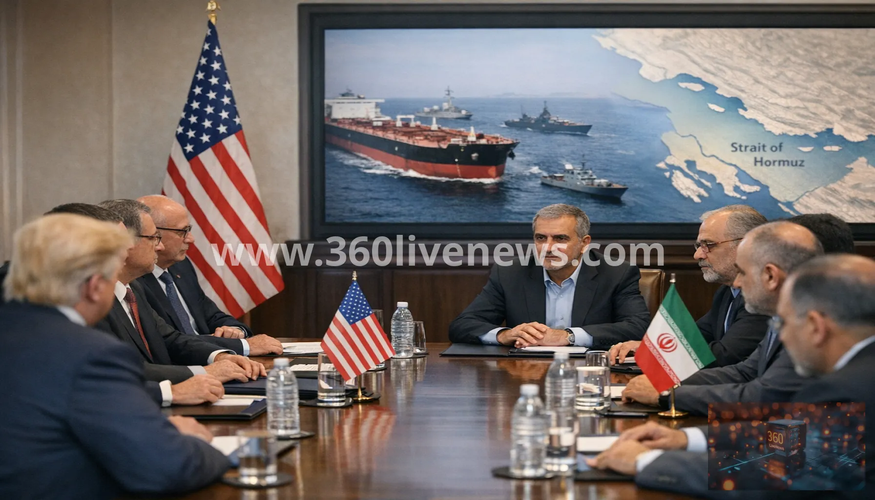 Trump says US-Iran talks continue as Tehran faces 'last chance' over Hormuz and nuclear issue