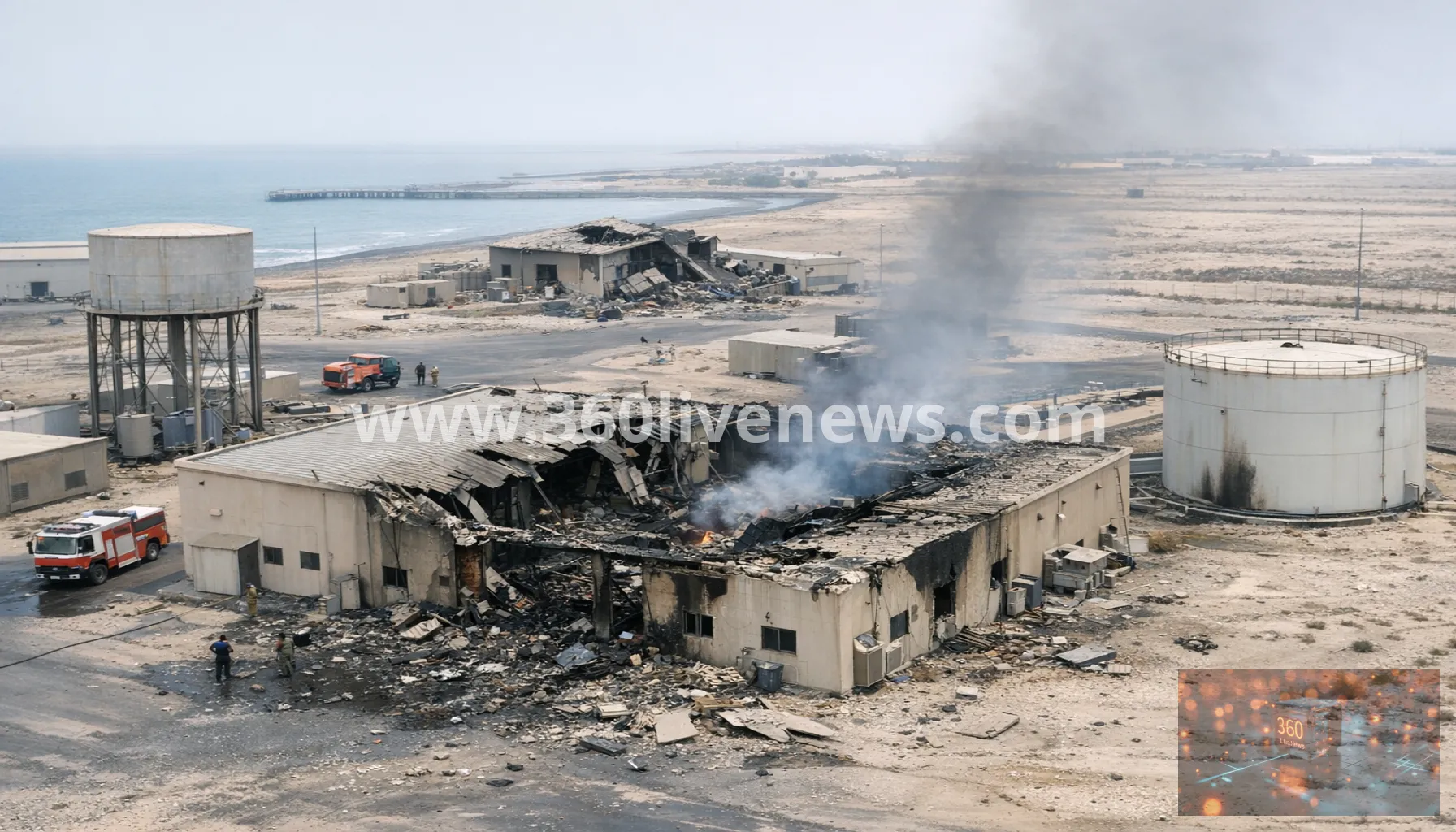 Kuwait says hostile drones hit government facility and property on Bubiyan Island
