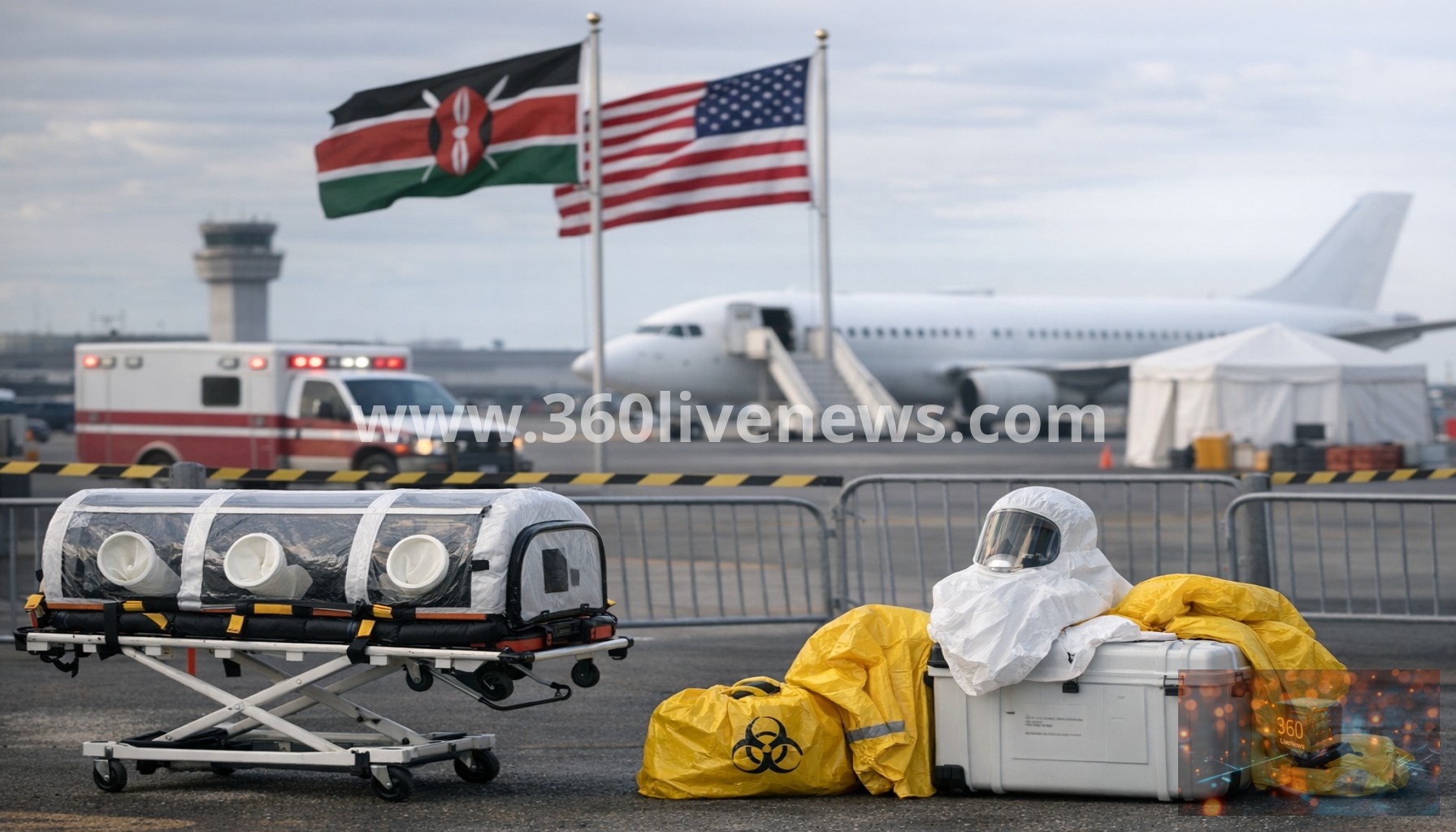 Trump administration plans to send Americans exposed to Ebola to Kenya