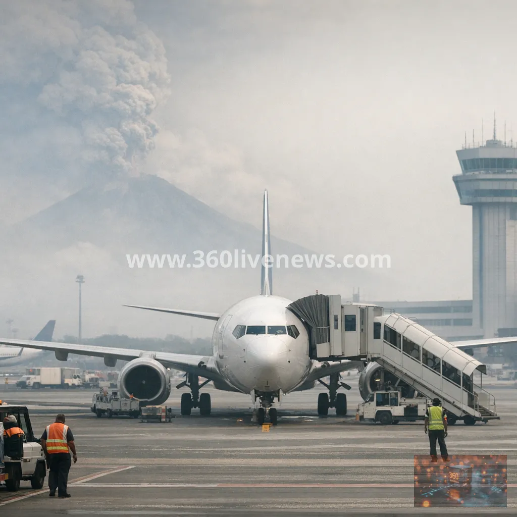Indonesia airports reopen as ash from Anak Krakatau eruption spreads across Java and Sumatra