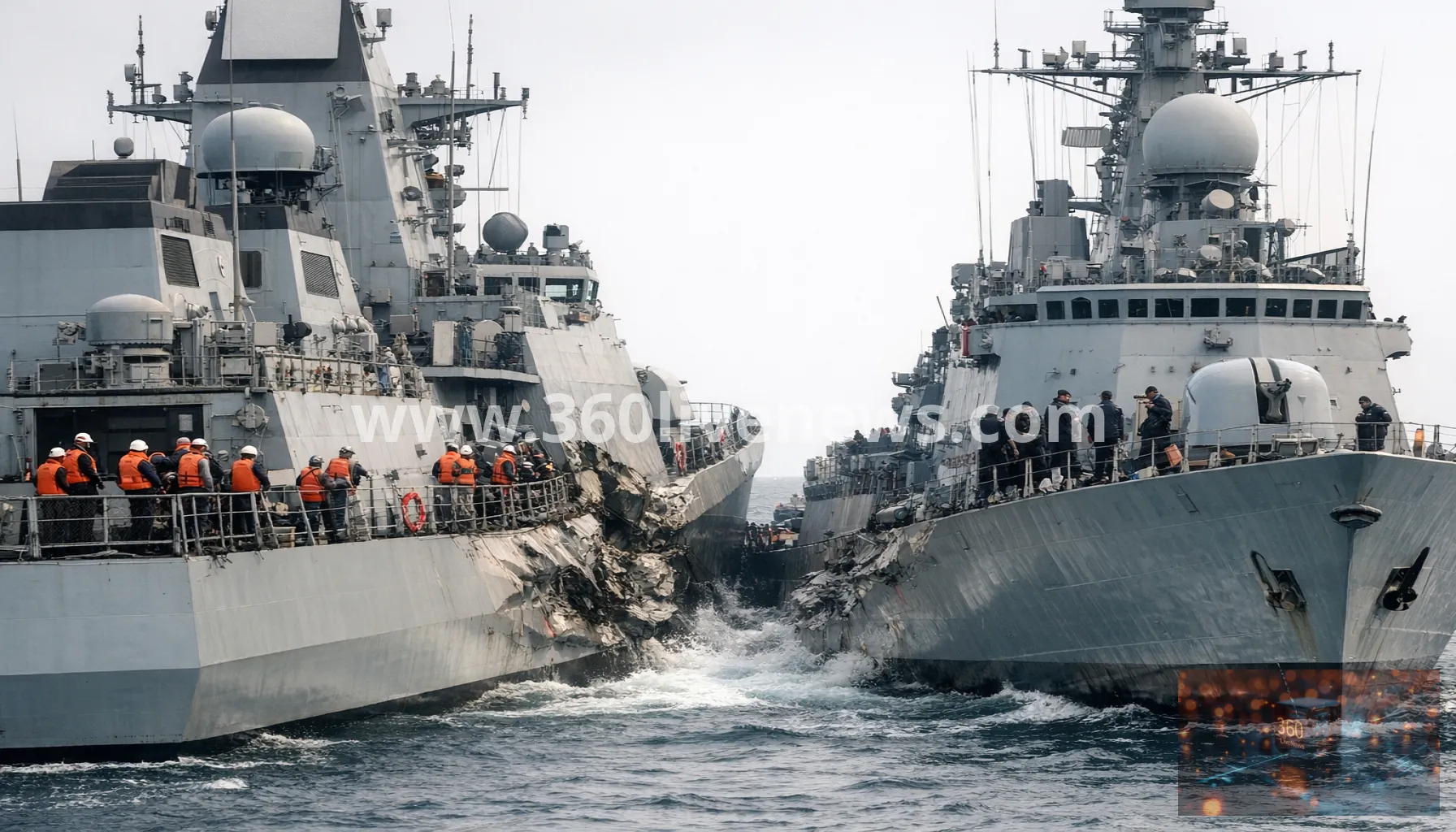 India-Pakistan naval collision in the Arabian Sea raises escalation fears