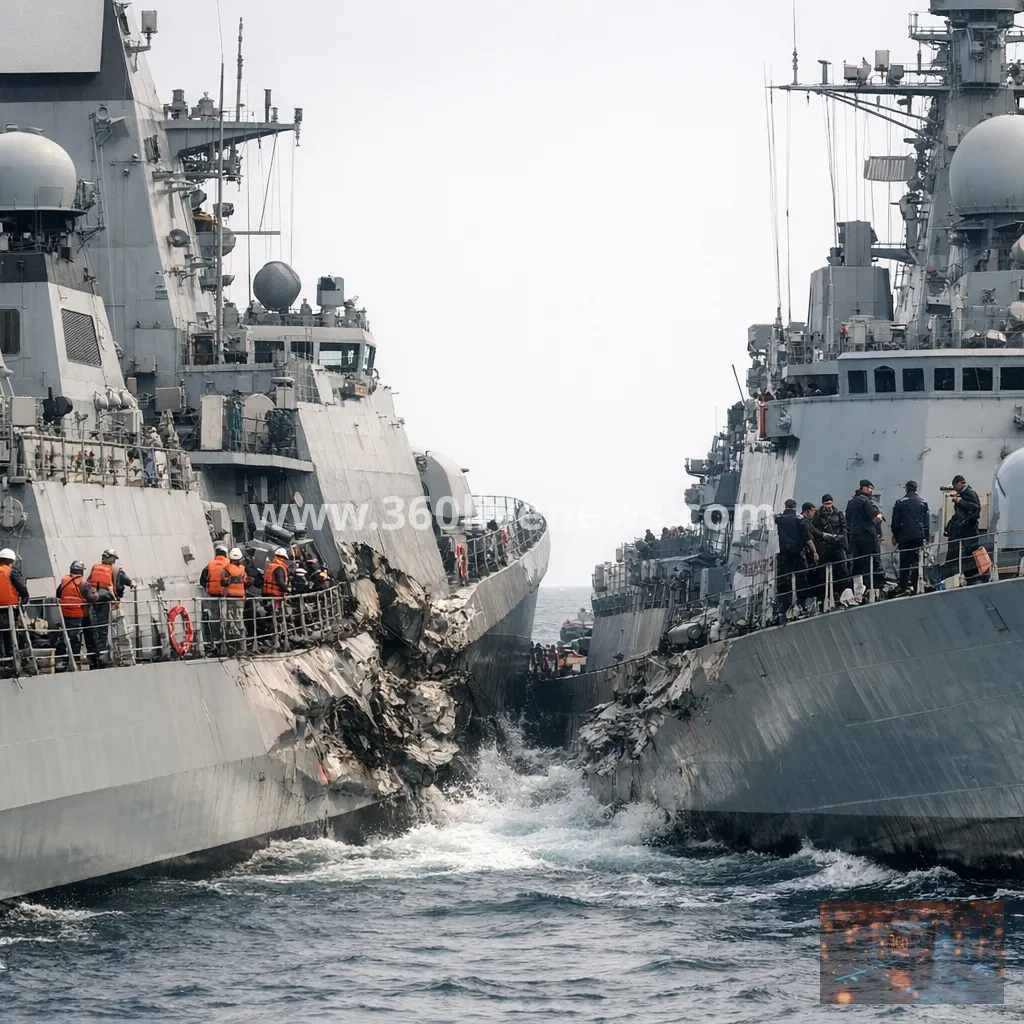 India-Pakistan naval collision in the Arabian Sea raises escalation fears