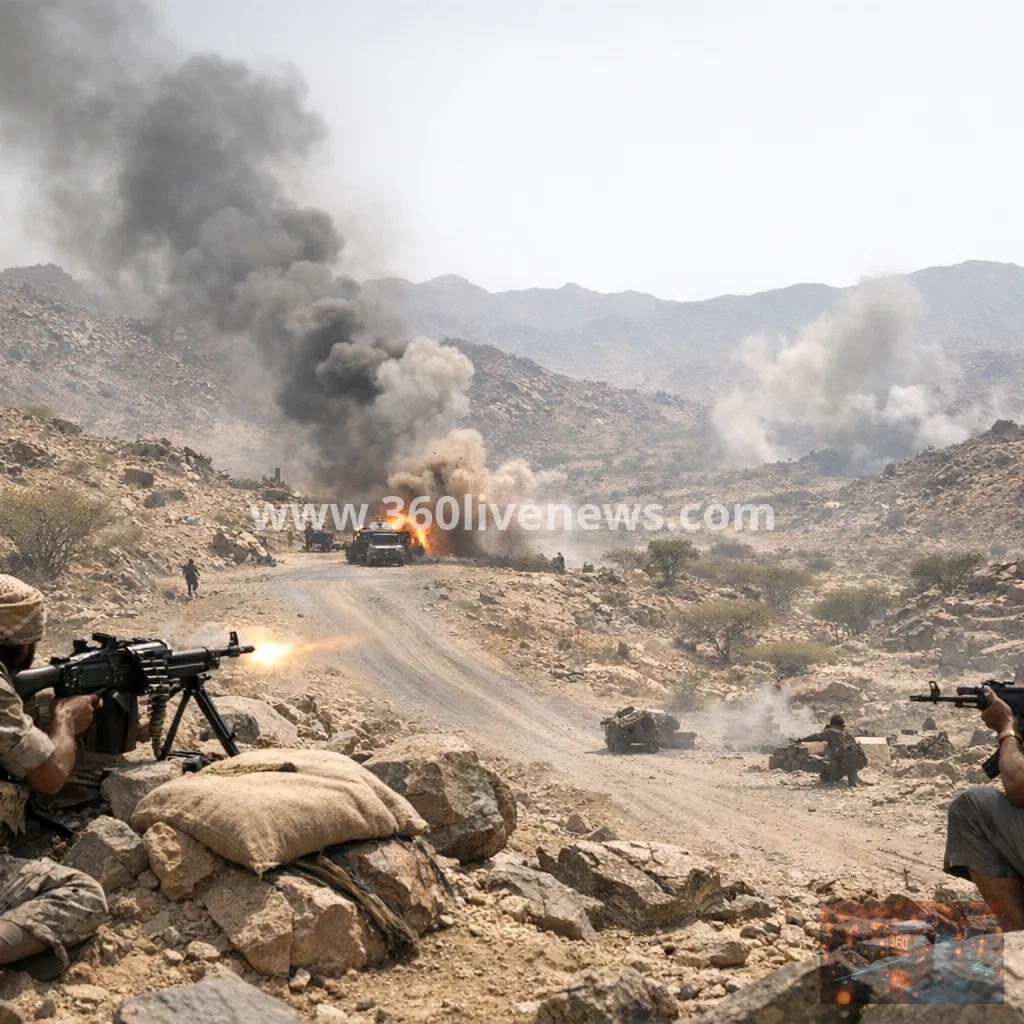 Houthi offensive and clashes west of Taiz threaten road to al-Makha