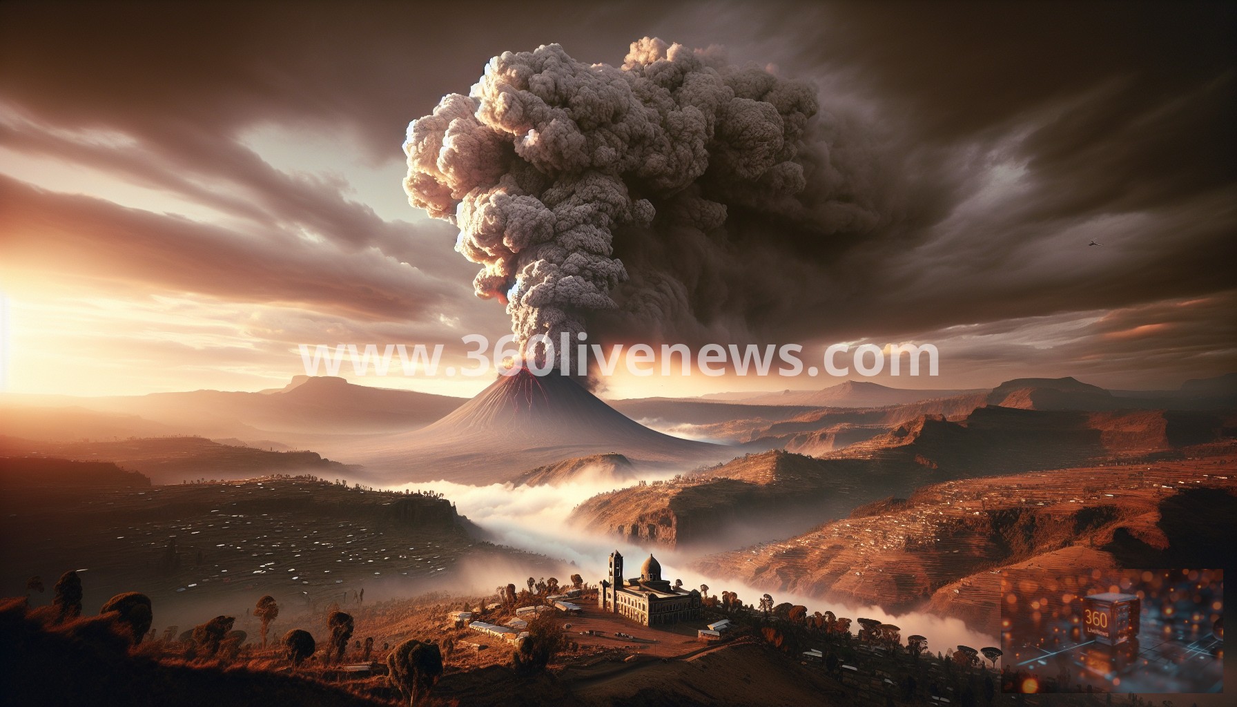 Ethiopian Volcano Erupts for First Time in 12,000 Years Amid Flights Disruption