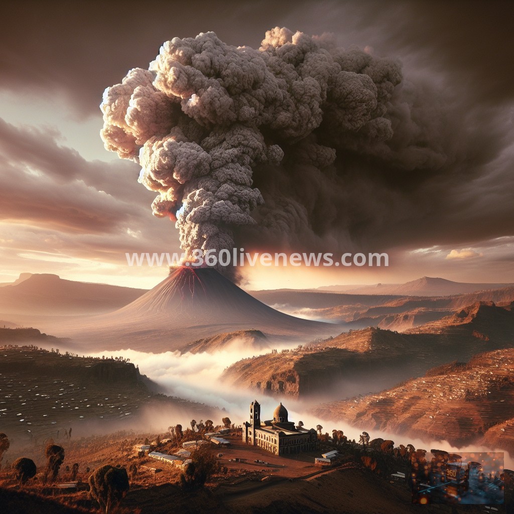 Ethiopian Volcano Erupts for First Time in 12,000 Years Amid Flights Disruption