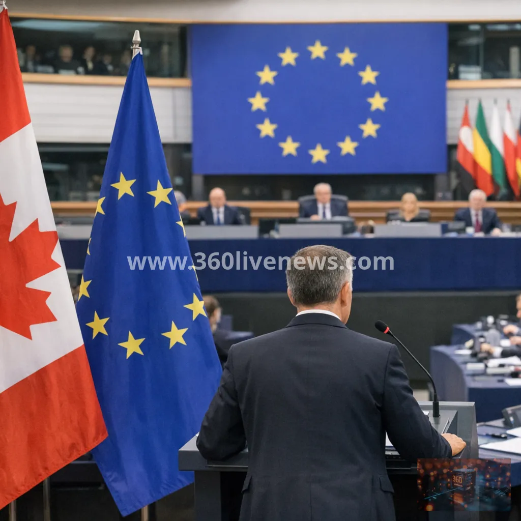 Trump threatens EU with tariffs as Canada-EU ties deepen