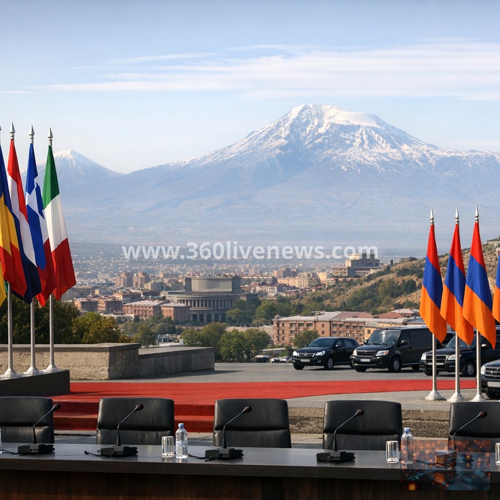 European leaders gather in Armenia for unprecedented summits