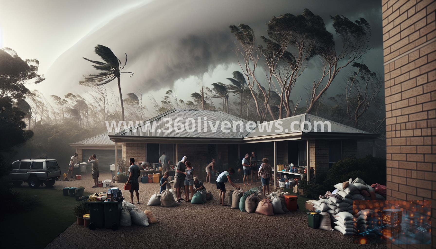 Cape York Peninsula residents advised to prepare for Tropical Cyclone Narelle expected to make landfall as a category four or five system