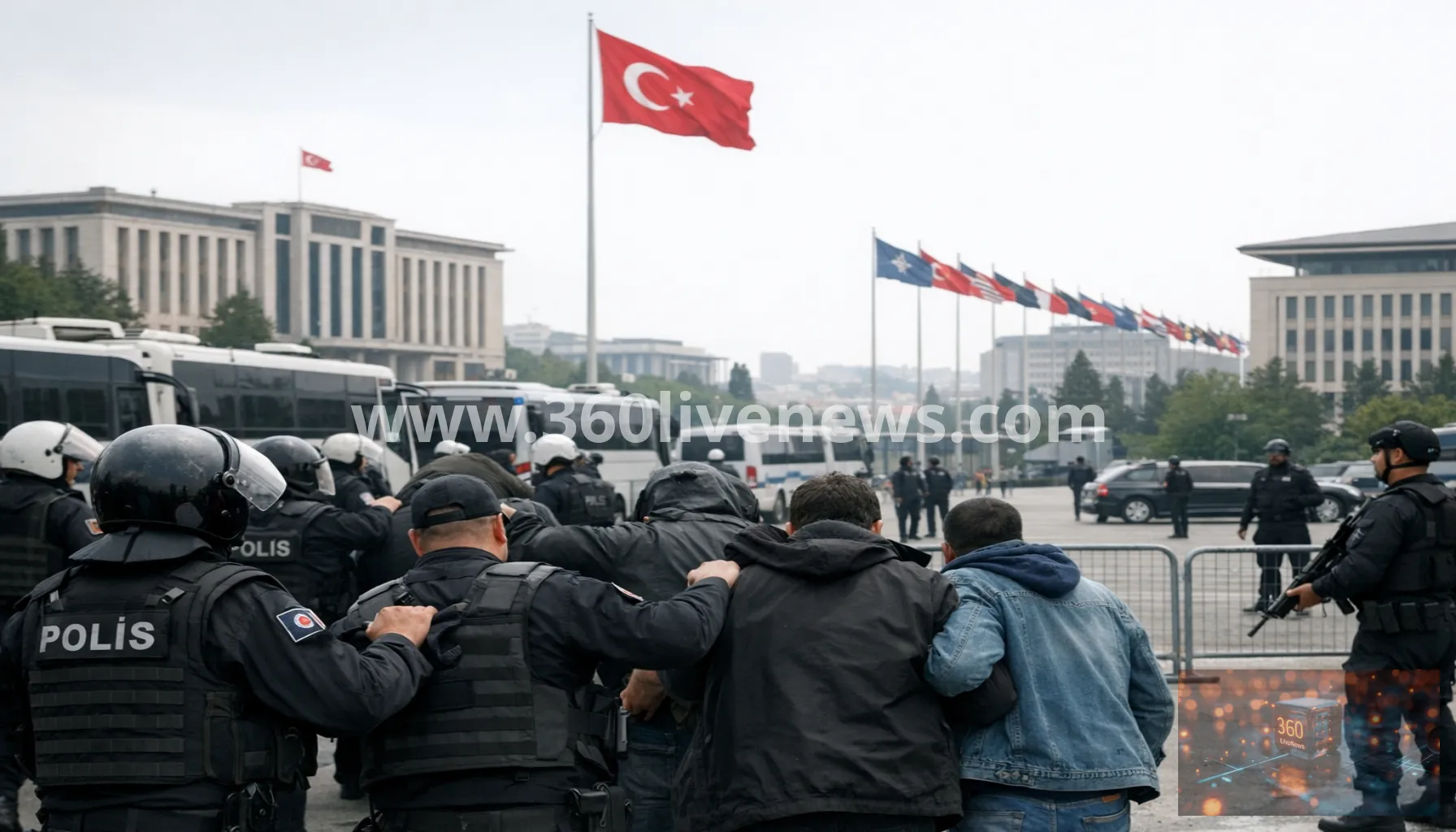 Turkey widens crackdown in Ankara ahead of NATO summit