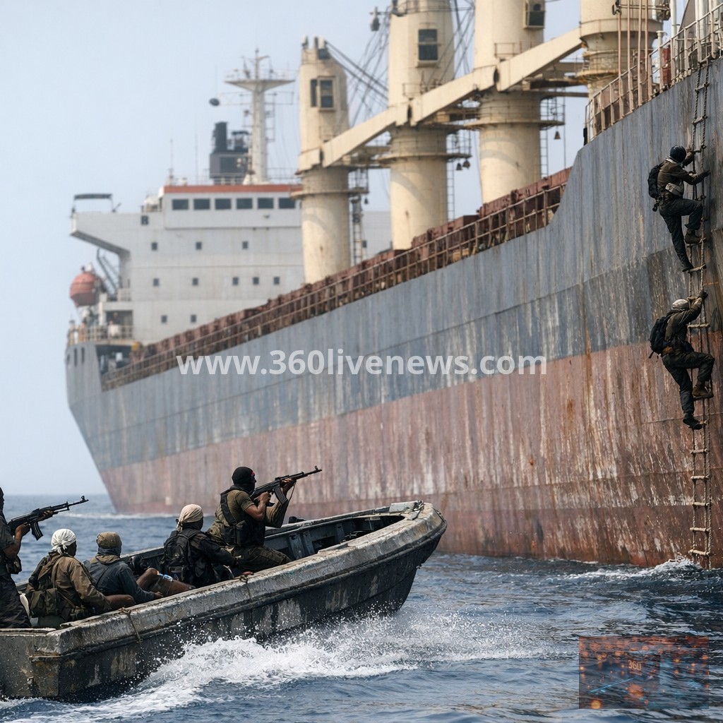 Pirates seize vessel off Somali coast amid increased threat level