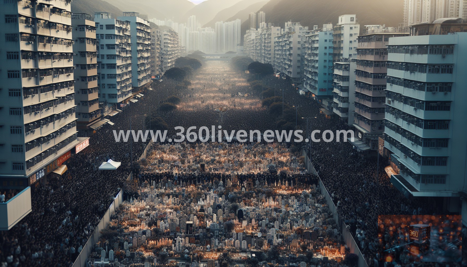 Thousands in Hong Kong observe Ching Ming Festival amid rain, honoring ancestors and remembering victims of Wang Fuk Court fire