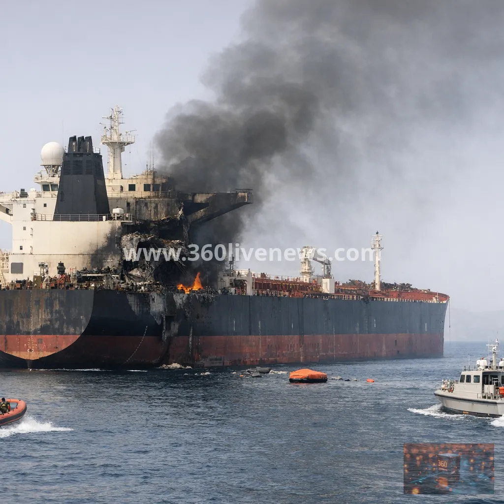 One dead and two missing after missile strike on tanker near Oman