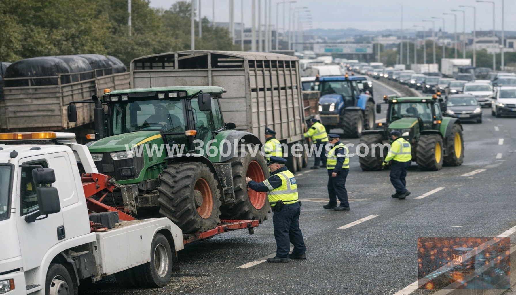 Irish police clear fuel price protest blockades after days of disruption