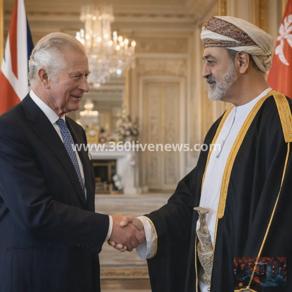 King Charles hosts Omani Sultan Haitham bin Tariq on state visit amid regional tensions