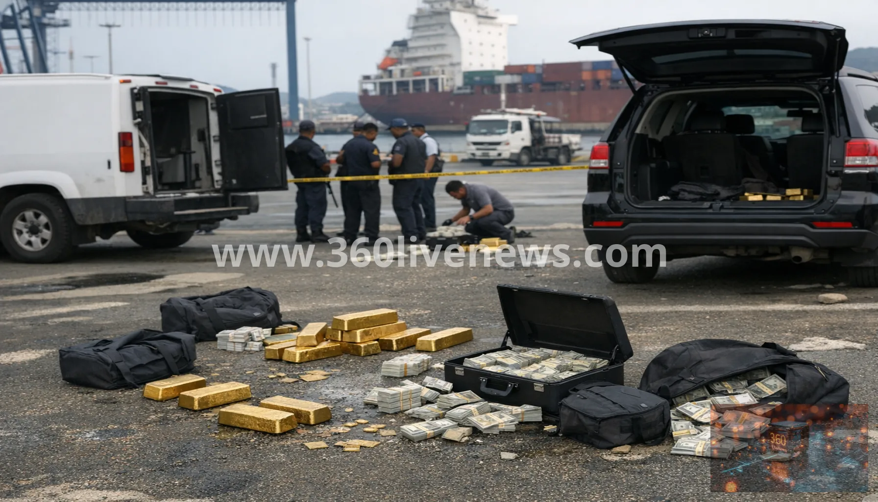 Armed gang steals gold bars and cash from security convoy in Port Moresby
