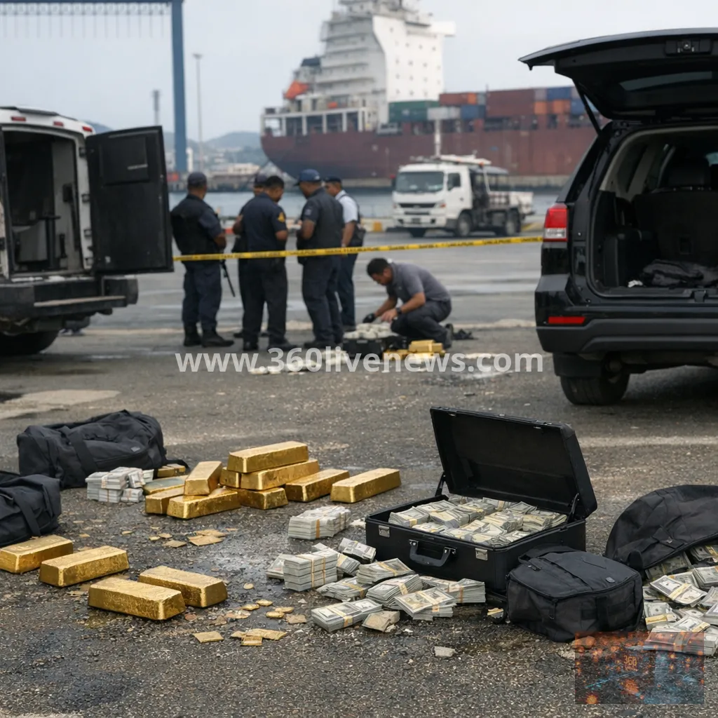 Armed gang steals gold bars and cash from security convoy in Port Moresby