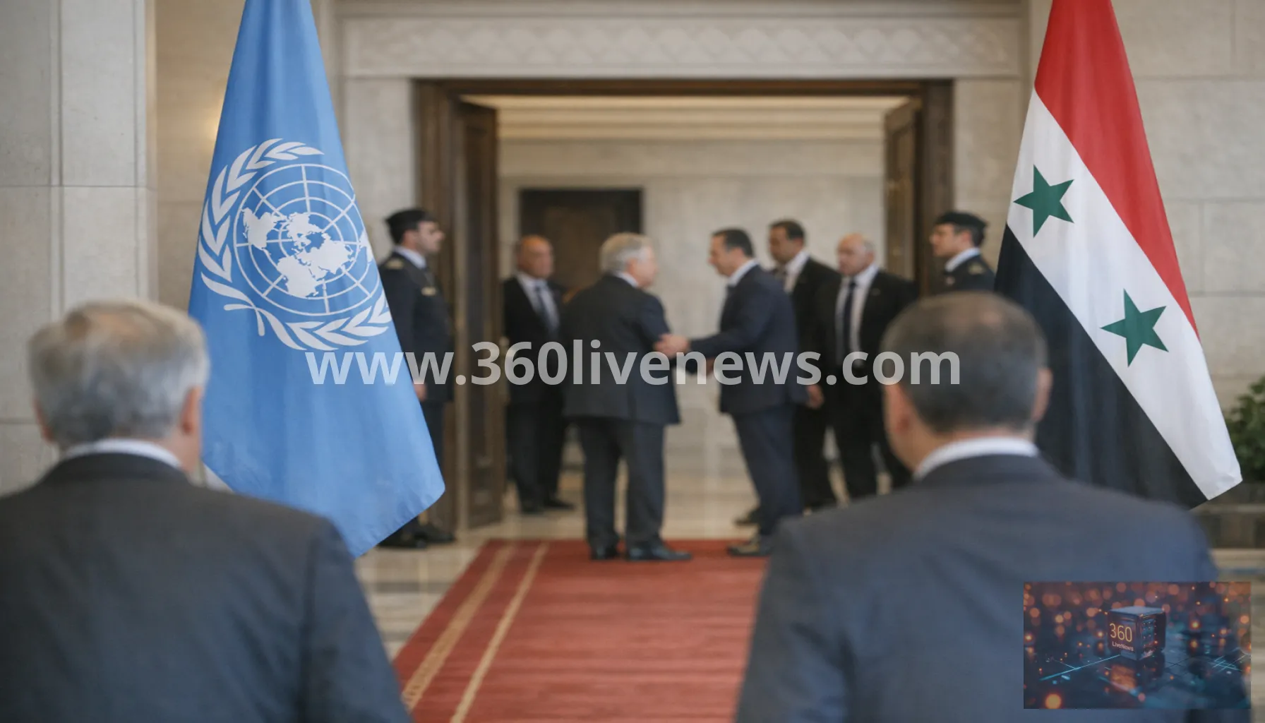 Guterres arrives in Syria for first official UN chief visit in 17 years