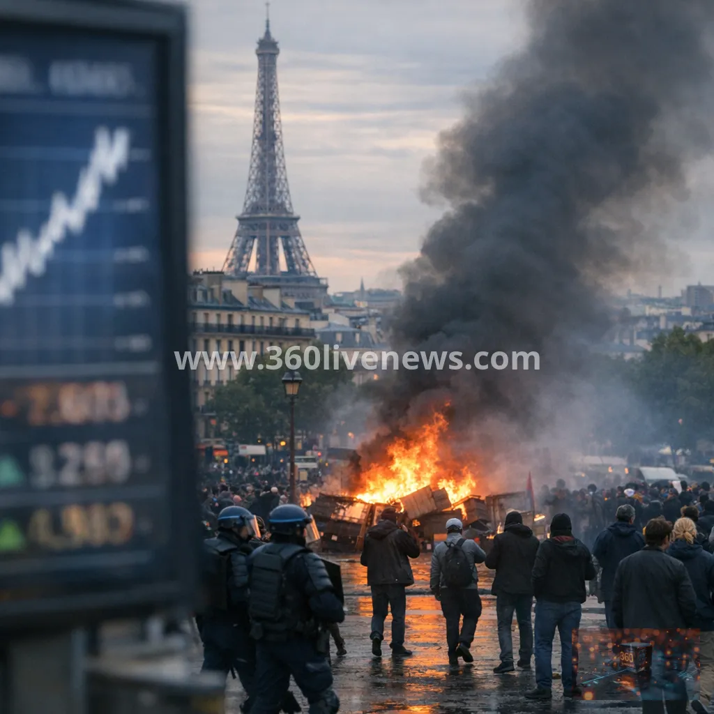 France bond yields hit nearly 25-year high amid unrest and debt concerns