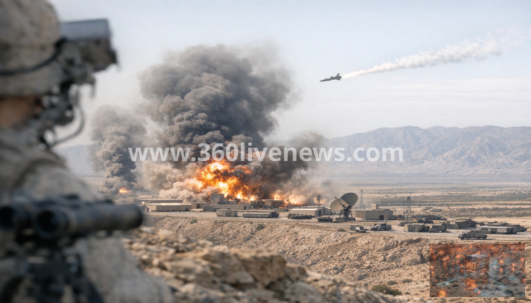 U.S. and Iran exchange new attacks in southern Iran