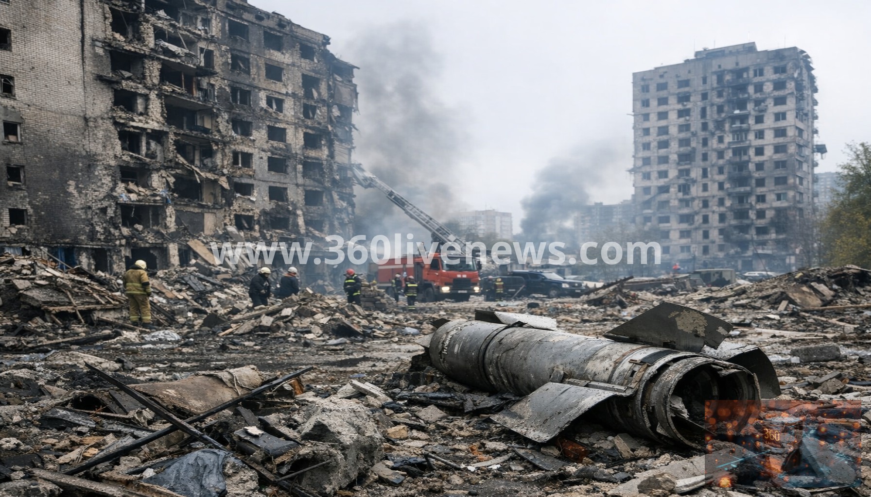 Russian strikes kill at least seven in Ukraine including Dnipro